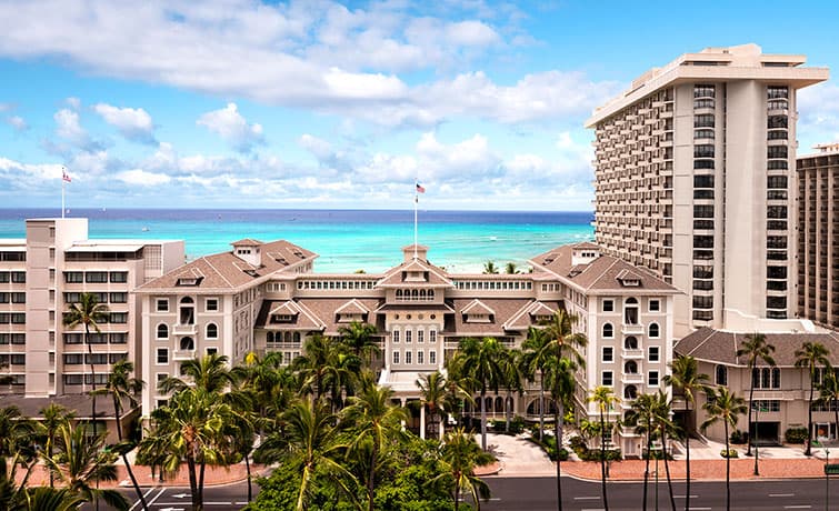 写真:ワイキキビーチ